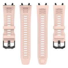 BStrap Silicone řemínek na Xiaomi Amazfit Active Edge, sand pink