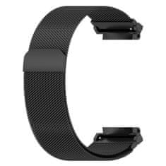 BStrap Milanese řemínek na Xiaomi Amazfit Active Edge, black