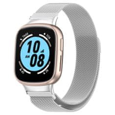 BStrap Milanese řemínek na Honor Watch 4, silver