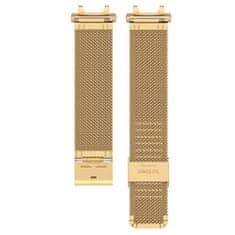 BStrap Milanese řemínek na Xiaomi Amazfit Active Edge, gold