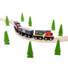 Bigjigs Rail CN nákladní vlak + koleje