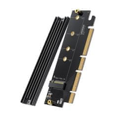 shumee Rozšiřující karta adaptéru PCIe 4.0 x16 na M.2 NVMe M-Key černá