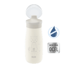 Nuk Láhev Mini-Me Sip nerez 300 ml ( 9+ m.) béžová