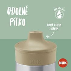 Nuk Láhev Mini-Me Sip nerez 300 ml ( 9+ m.) béžová