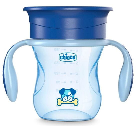 Chicco Hrneček Perfect 360 s držadly 200 ml 12m+