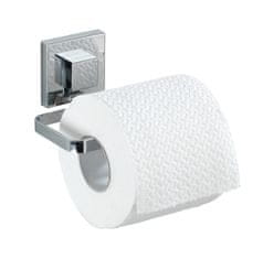 Wenko BEZ VRTÁNÍ Držák toaletního papíru, VacuumLoc QUADRO držák toaletního papíru, chrom
