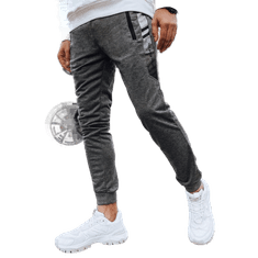 Dstreet Pánské teplákové kalhoty šedé ux4212 M