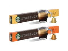 Starbucks STARBUCKS 20 ks kapslí - Creamy Vanilla, Smooth Caramel Uniwersalny