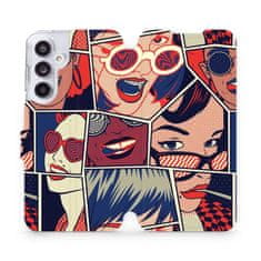 Mobiwear Knížkové flip pouzdro - Samsung Galaxy A55 5G - VP18P Komiks