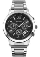 Giewont Pánské Hodinky Giewont Apex Chrono Gw6480-1 Chronograph Silver/Black