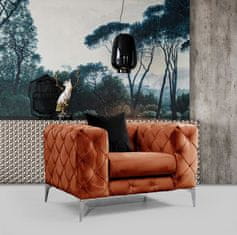 Atelier Del Sofa Křeslo Como - Orange, Oranžová