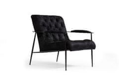 Atelier Del Sofa Křeslo Matilda - Black, Černá