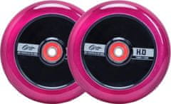 Grit H2O Kolečka pro koloběžku 2-Souprava (110mm|Trans Pink/Black)