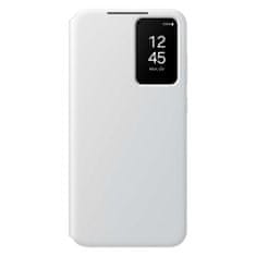 shumee Originální obal pouzdra pro Samsung Galaxy S24+ kapsa na kartu Smart View Wallet bílá