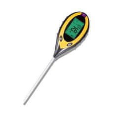 HOME & MARKER® pH metr, Měřič půdy, Elektrický Tester půdy - osvětlení, pH, vlhkost a teplota | SOILMETER