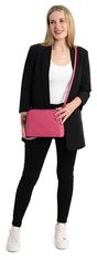 FLORA & CO Dámská crossbody kabelka 3772 fuchsia