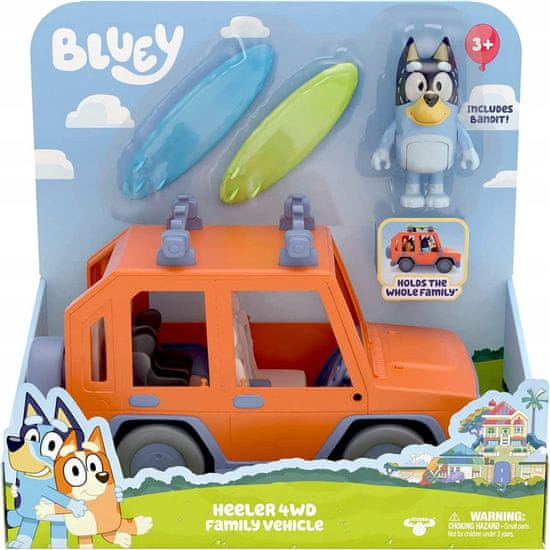 Moose Bluey Rodinné auto s figurkou tatínka