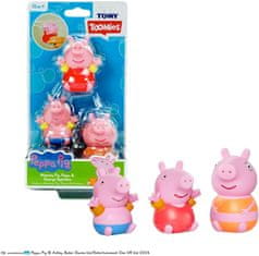 Tomy Prasátko Peppa Pig - Stříkačky ( maminka, Peppa,Tomášek)