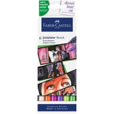 Faber-Castell Popisovače Gofa Sketch Dual set 6 Novel