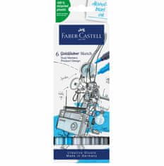 Faber-Castell Popisovače Gofa Sketch Dual set 6 Product design