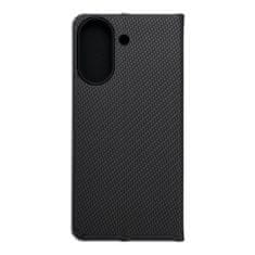 FORCELL Pouzdro / obal na Xiaomi Redmi 13C černé - knížkové LUNA Book Carbon