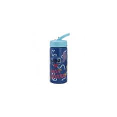Stor Plastová láhev s výsuvným brčkem Lilo & Stitch, 410ml, 75031