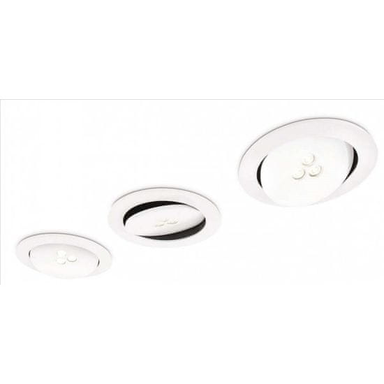 Philips 57963/31/16 set 3ks - Bodové zápustné LED svítidlo, 3x7.5W, bílé