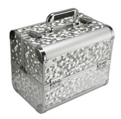 APT CA4A Kosmetický kufřík 30,5 x 20,5 x 25 cm - stříbrný