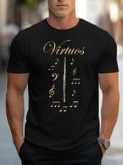 STRIKER Pánské tričko virtuos příčná flétna Velikost: XL