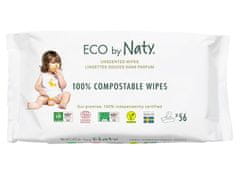 ECO by Naty Sensitive 56 ks, bez vůně - vlhčené ubrousky