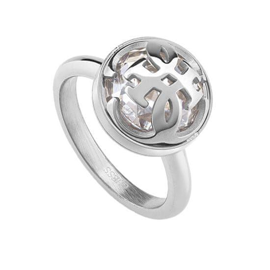 Guess Módní prsten pro ženy 4G Logo Boule JUBR01397JWRH