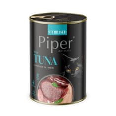 Piper CAT STERILISED 400g tuňák konzerva pro sterilizované kočky