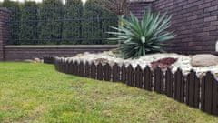 TopKing Záhradní plot plast dekorativní 2,3 m