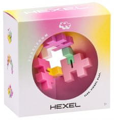 Plus-Plus Hexel Bubblegum