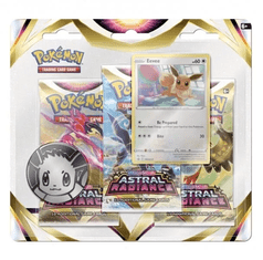 Pokémon Pokémon - Sword and Shield 10 - Astral Radiance - 3 Pack Blister Booster Pack - Eevee