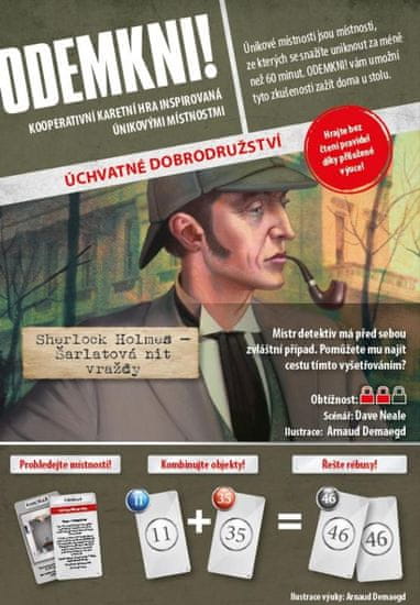 Black Fire Odemkni! - Sherlock Holmes - Šarlatova nit vraždy