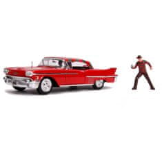 Jada Toys Jada 1958 Cadillac Series 62 s Freddy Kruegerem 1:24