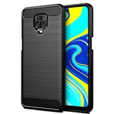 TopQ Kryt Xiaomi Redmi Note 9 Pro silikon černý 50150