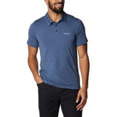 Columbia Tričko modré M Tech Trail Polo Shirt
