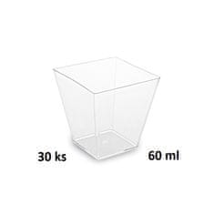 APT AG722 Fingerfood kelímek 4,9x4,9x4,5cm (60 ml) - 30 ks