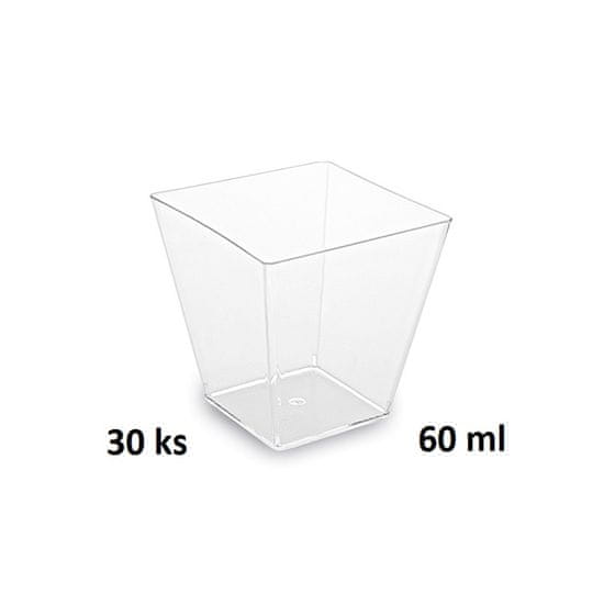 APT AG722 Fingerfood kelímek 4,9x4,9x4,5cm (60 ml) - 30 ks