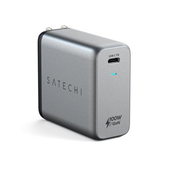 Satechi 100W síťová nabíječka USB-C PD, síťová nabíječka