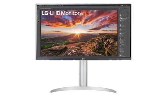 LG 27UP85NP-W.AEU 27" IPS 4K/3840x2160/DP/2xHDMI/USB-C/Pivot/Repro