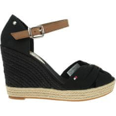 Tommy Hilfiger Espadrilky černé 38 EU Basic Open Toe