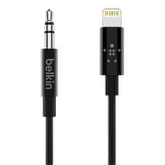 Belkin Lightning kabel Lightning/ 3, 5mm jack, 0, 9m - černý (AV10172BT03BLK)