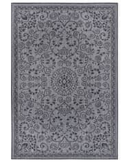 NORTHRUGS Kusový koberec Twin Supreme 105452 Leyte Night Silver – na ven i na doma 80x150