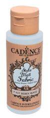 Textilní barva Cadence Style Matt Fabric - miminkovská modrá / 50 ml