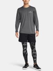 Under Armour Legíny UA HG IsoChill Prtd Leggings-BLK M