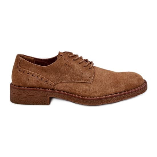 Big Star Camel Suede Pánské polobotky