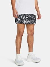 Under Armour Kraťasy UA LAUNCH 5 PRINT SHORTS-BLK XL